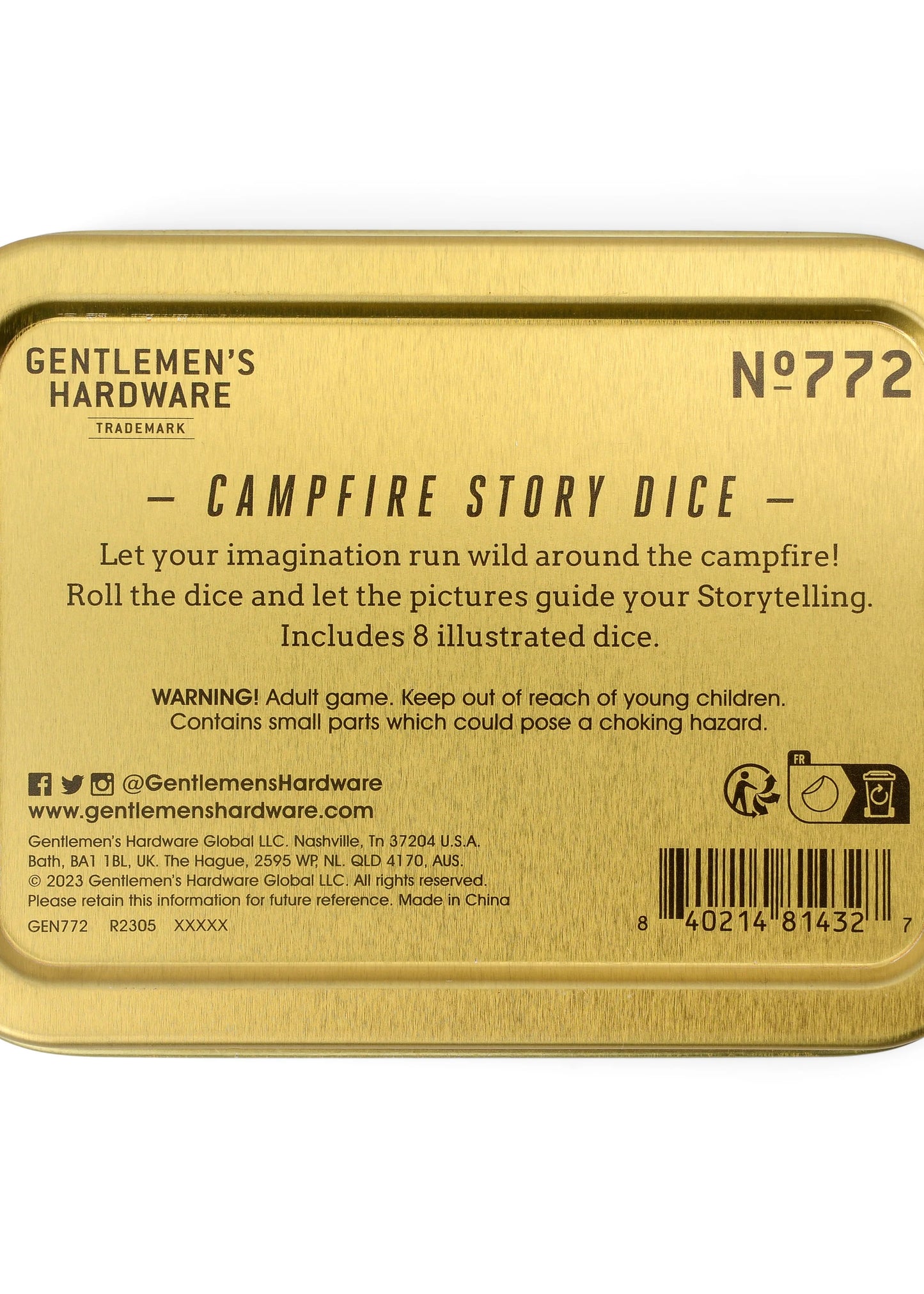 Game | Gentlemen's Hardware Campfire Story Dice
