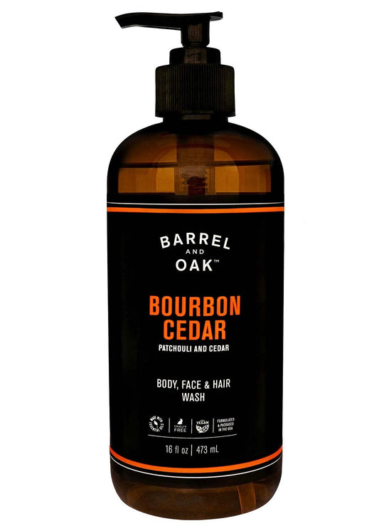 Mens Bath | Hair, Face And Body All-In-One Wash Barrel & Oak(16 FL OZ)