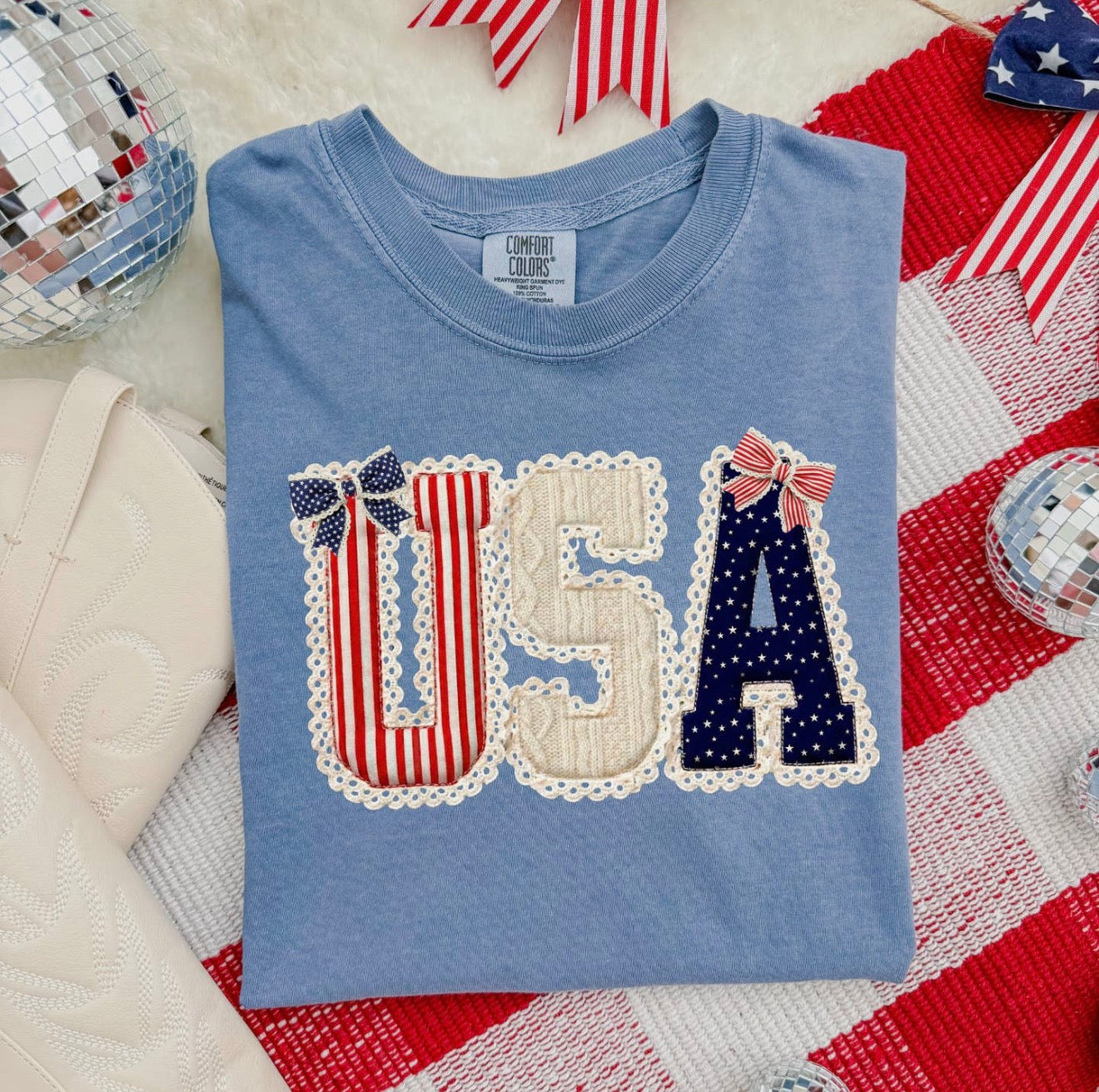 Tee - USA Lace
