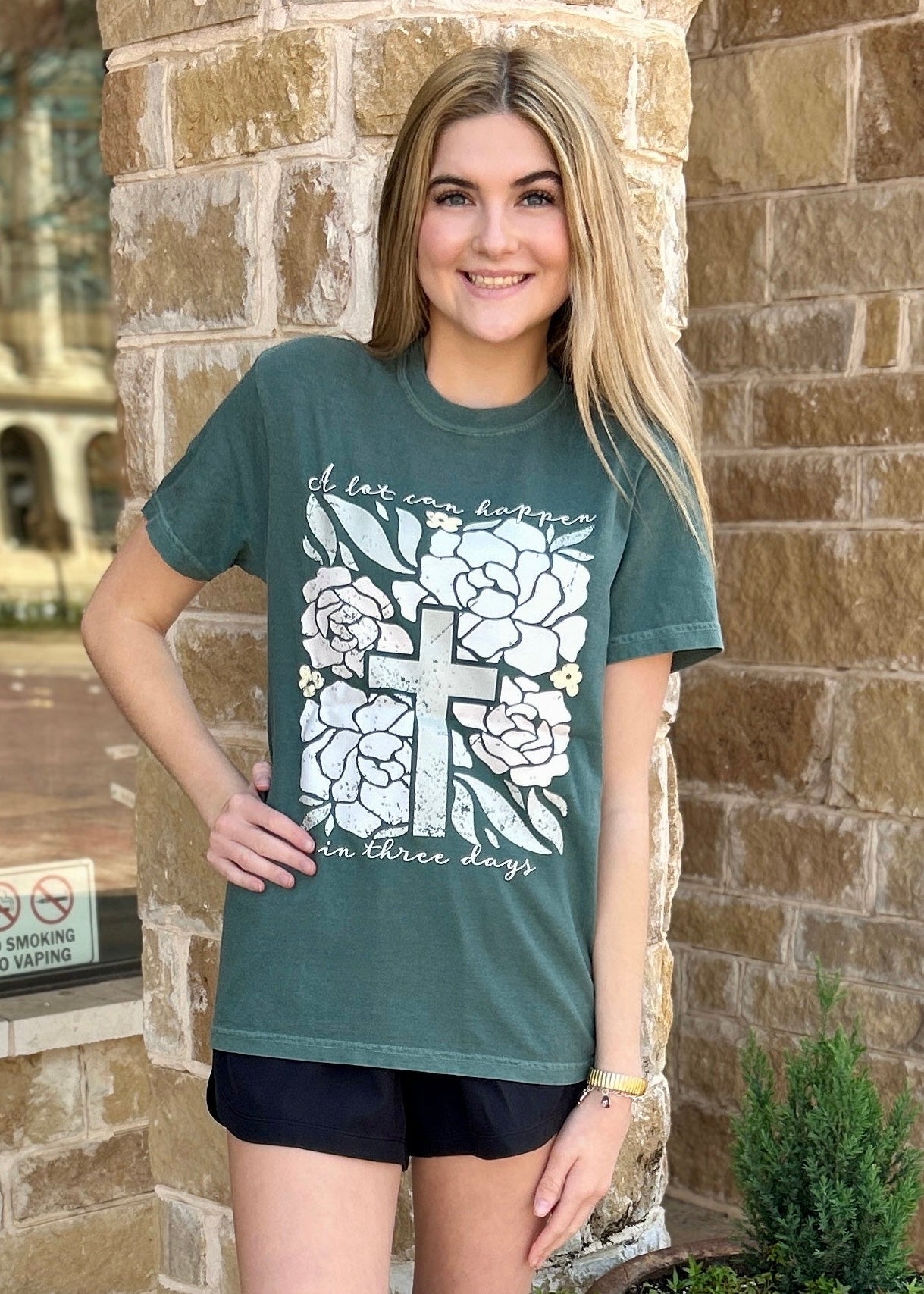 A Lot Can Happen In Three Days Graphic Tee