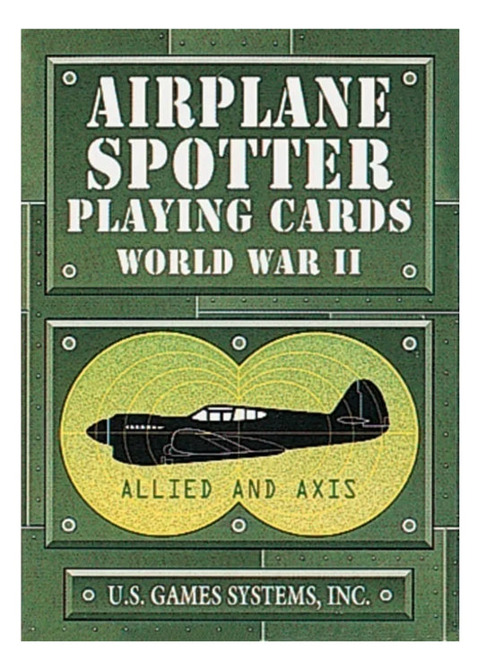 Game | World War ll Airplane Spotter Playing Cards