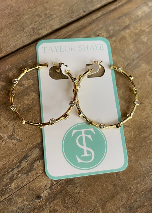 Jewelry | Earrings Reagan Hoops Taylor Shaye