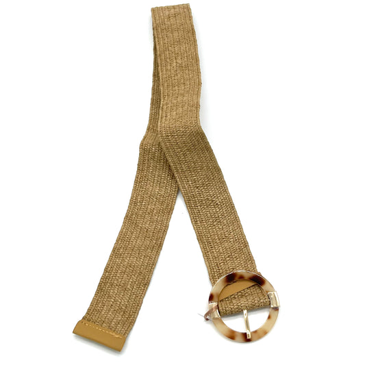 Accessories | Belt Khaki Cotton Linen Grass Plastic Buckle