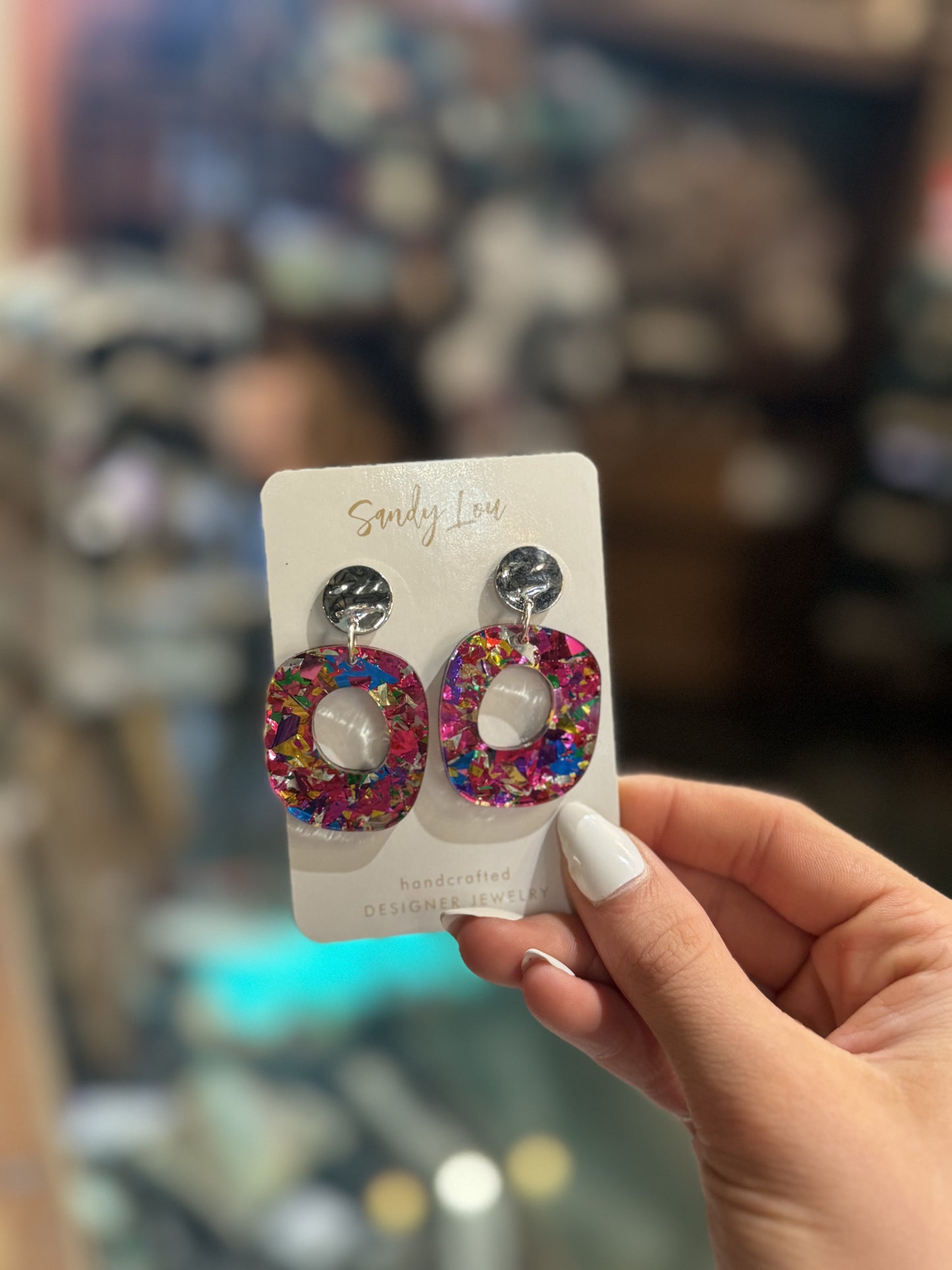 Jewelry | Earrings Paparazzi Colorful Drop