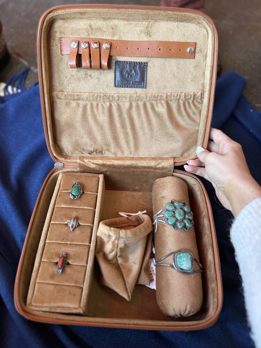 Jewelry Storage | Zebra Print Cowhide Jewelry Box