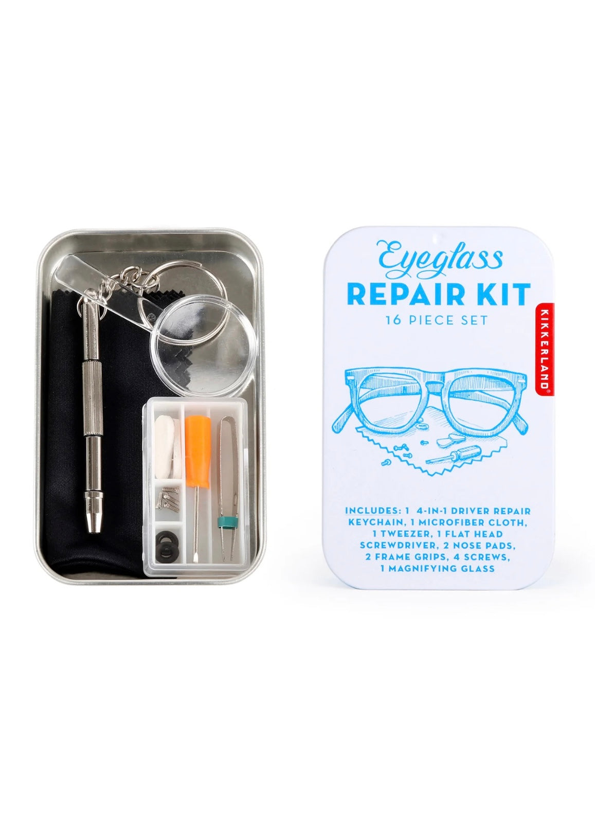Stationery | Kikkerland Eyeglass Repair Kit