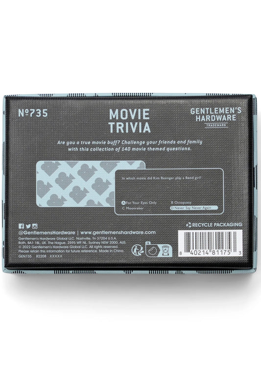 Game | Gentlemen's Hardware Movie Trivia