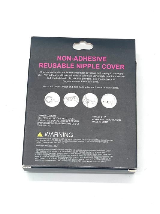 Undergarments | Nipple Covers Black Non Adhesive Reusable