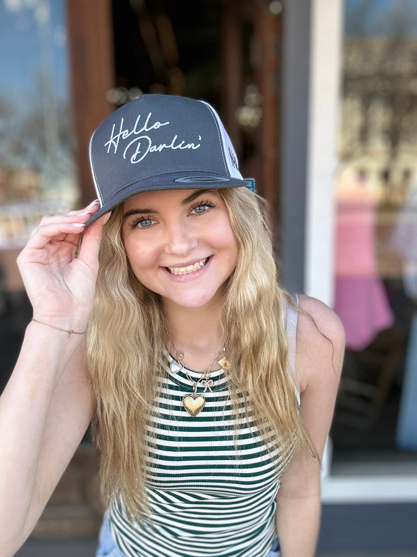 Hello Darlin Trucker Hat