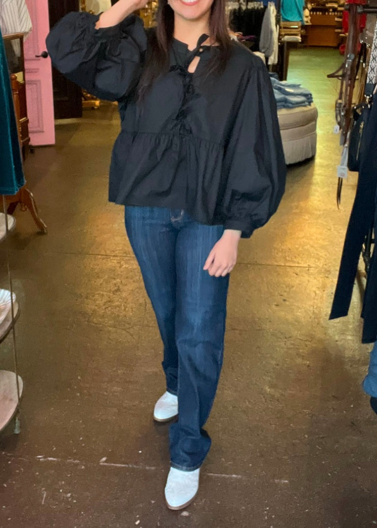 Bottoms | Judy Blue Dark HW Straight
