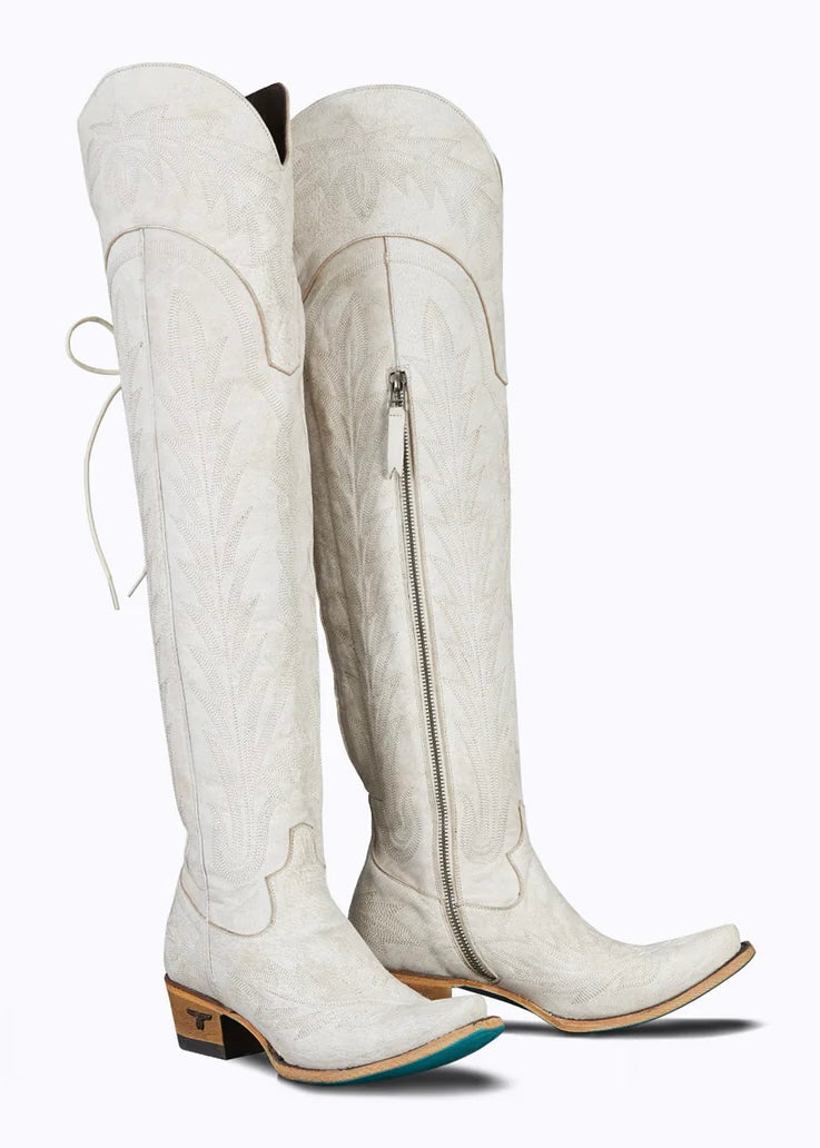 Lane Boots Lexington OTK Ceramic Crackle