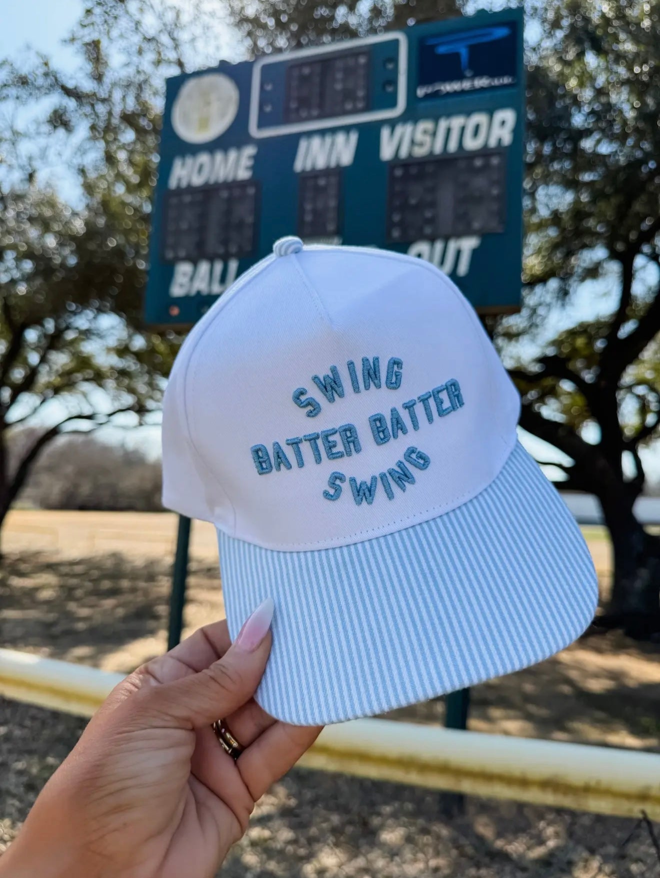 Swing Batter Stripe Cap