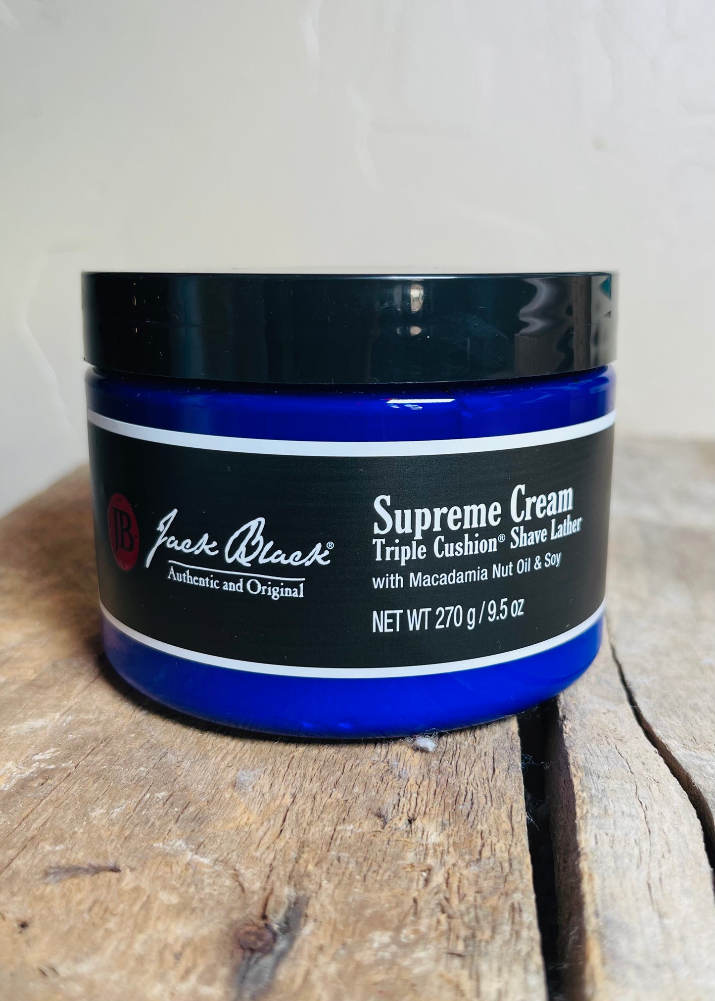 Jack Black | Supreme Cream Triple Cushion Shave Lather (9.5oz)