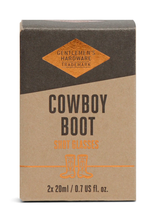 Men's Gifts | Gentlemen's Hardware Cowboy Boot Shot Glasses (Set of 2)