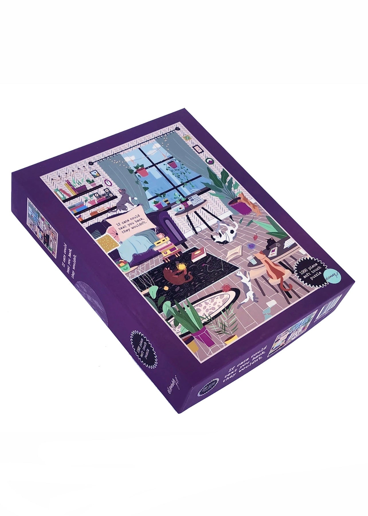 Puzzle | Elembee 1000pc Soft Touch Jigsaw Puzzle