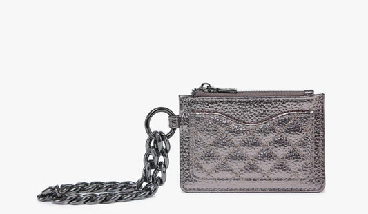 Wallet | Quilted with Chain Bangle