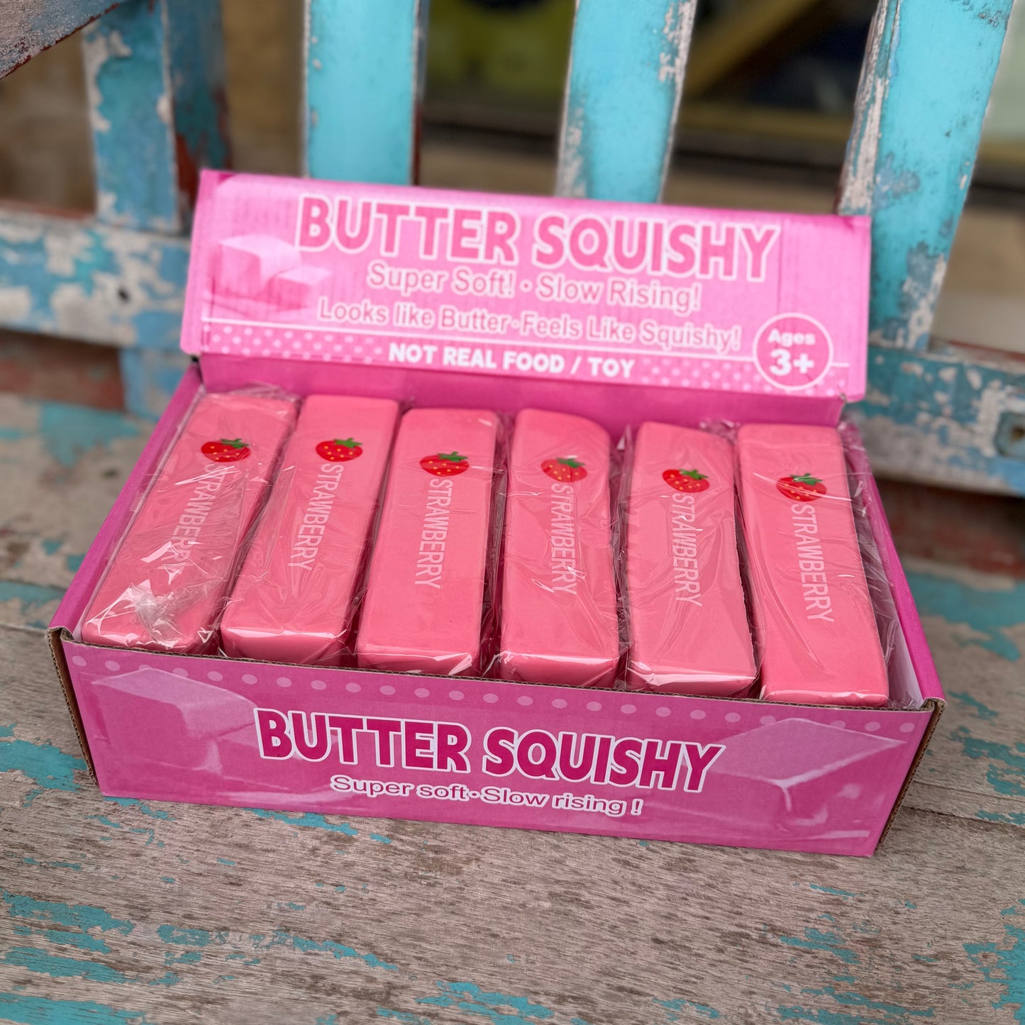 Squishy - Hot Pink Strawberry