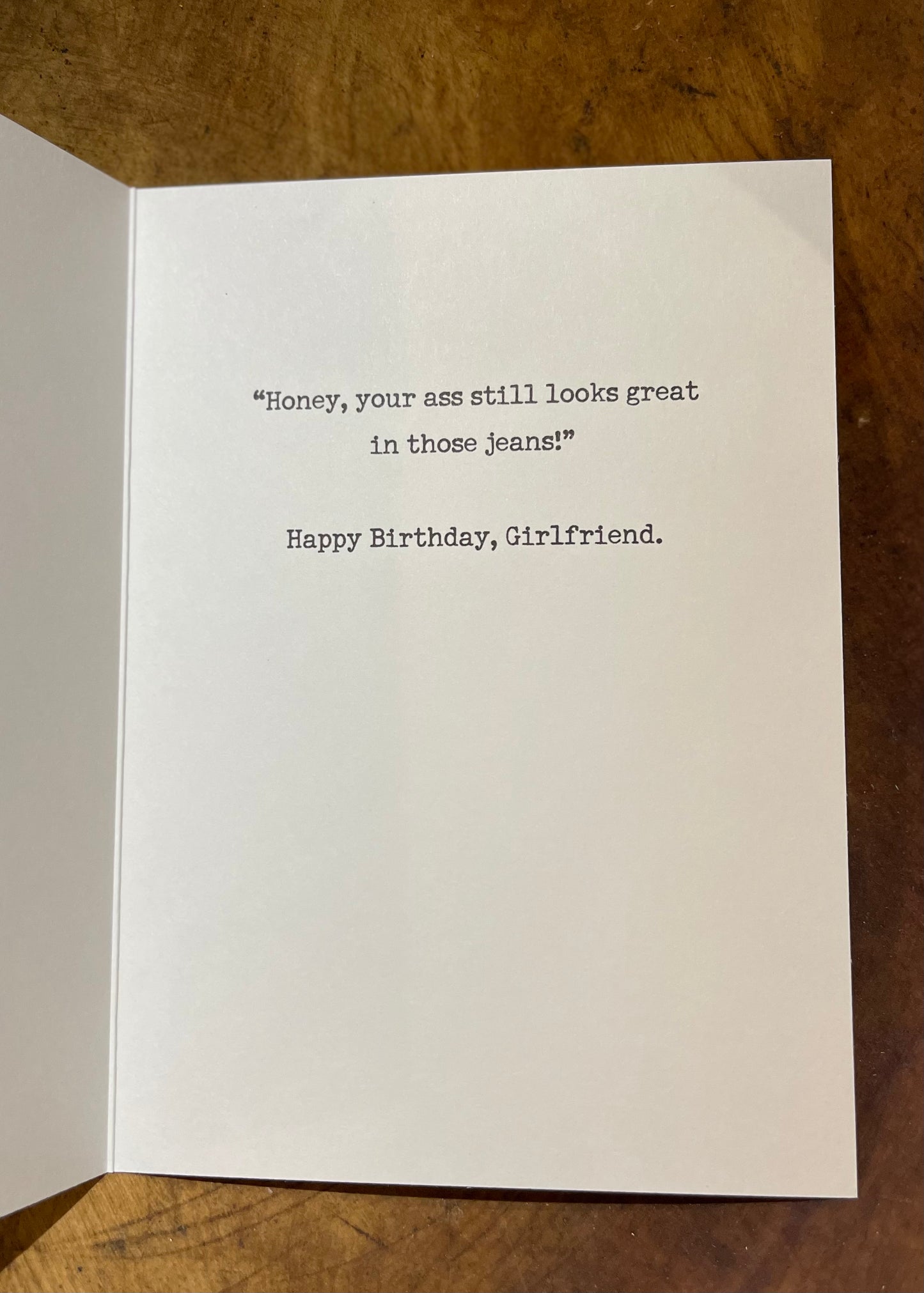 Gift | Actual Pictures Birthday Card