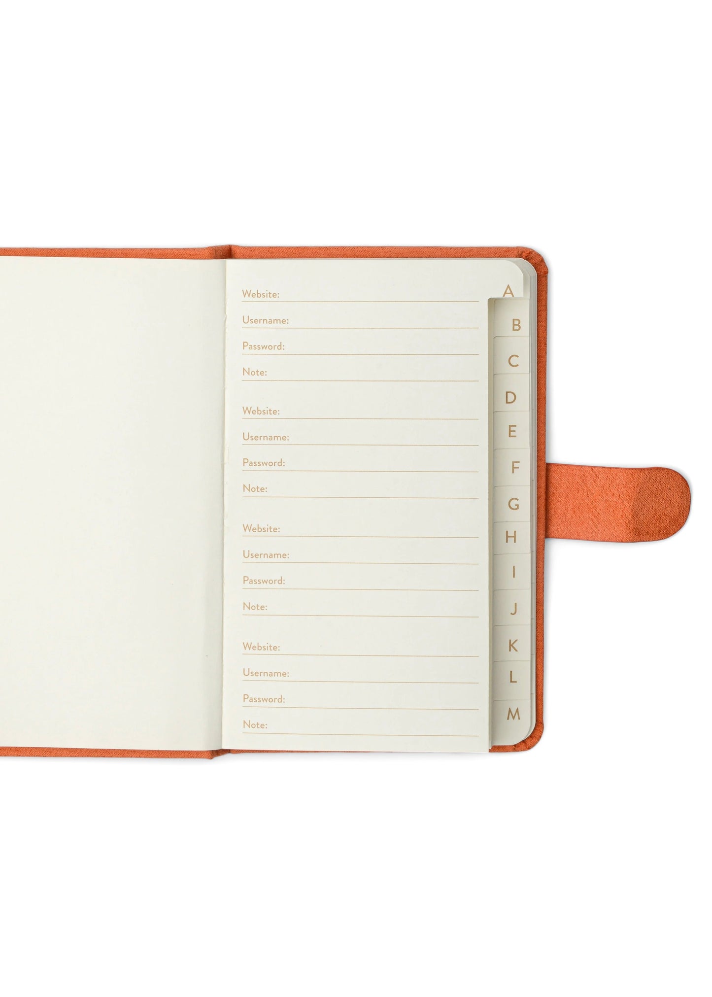 Gift | Designworks Asterisks Mini Password Journal