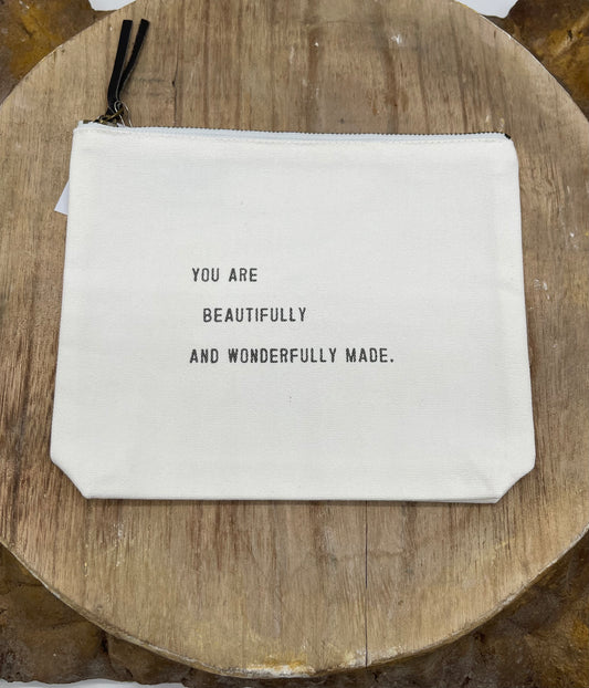 Beauty | Beautifully Canvas Zip Pouch