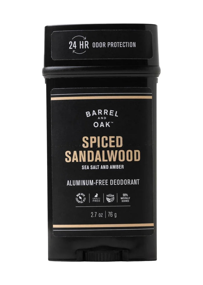 Men's Bath | Barrel & Oak 24 Hour Deodorant (2.7oz)