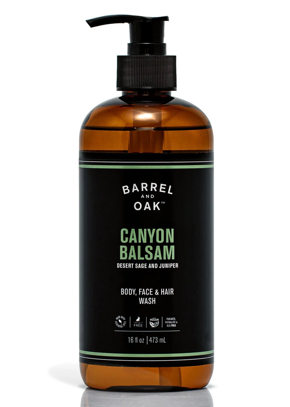 Men's Bath | Barrel & Oak Hair, Face And Body All-In-One Wash (16 FL OZ)