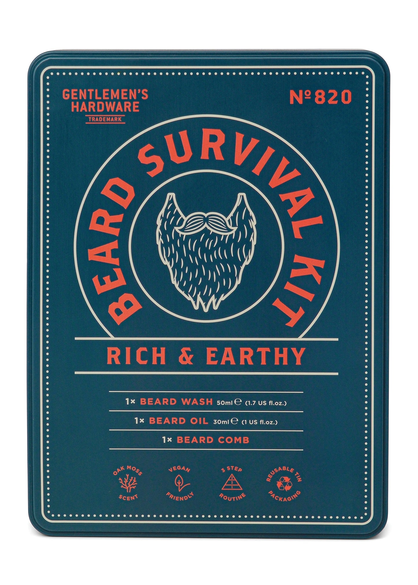 Men’s Gifts | Gentlemen's Hardware Beard Survival Kit