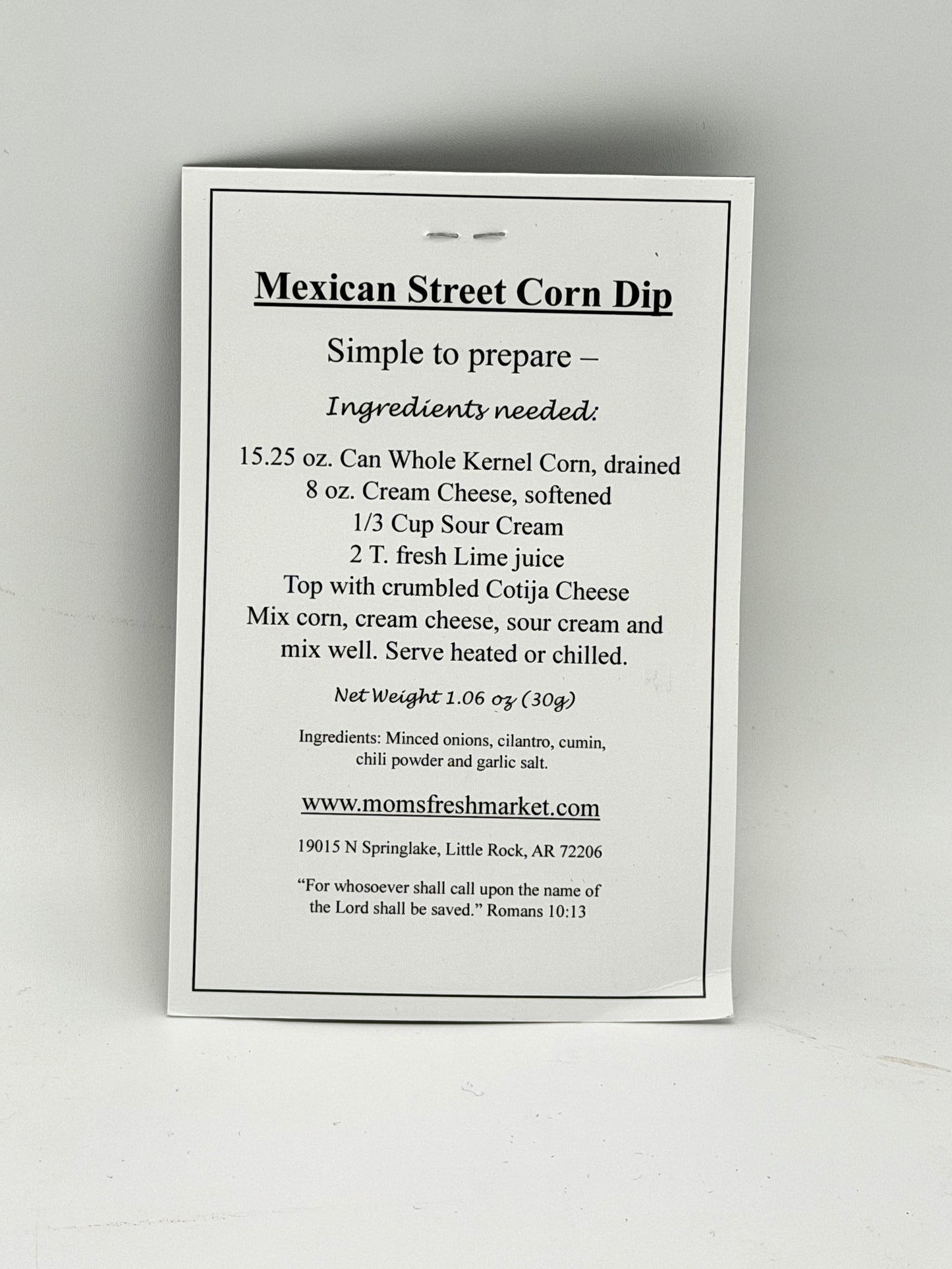 Pantry | Mexican Street Corn Dip