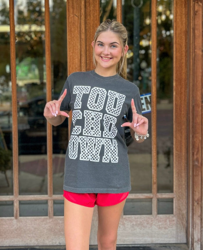 Tops | Tee Touchdown Dark Grey