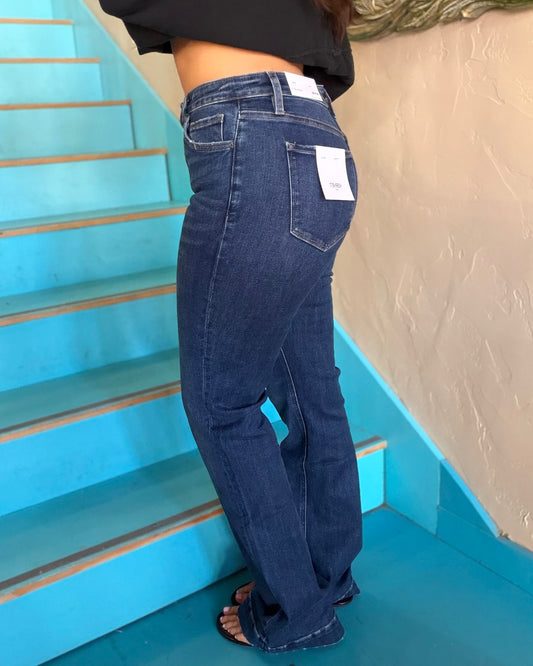 Vervet Trouser Hem Bootcut Jeans