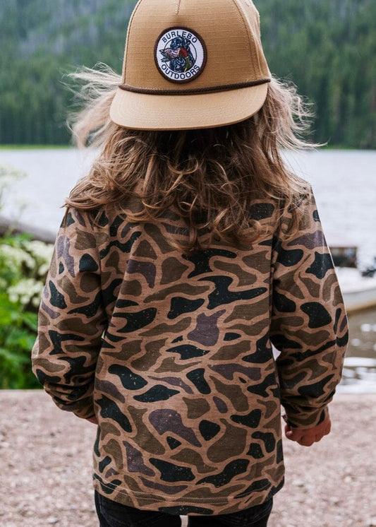 Boys | Burlebo Youth Gauge Camo Tee