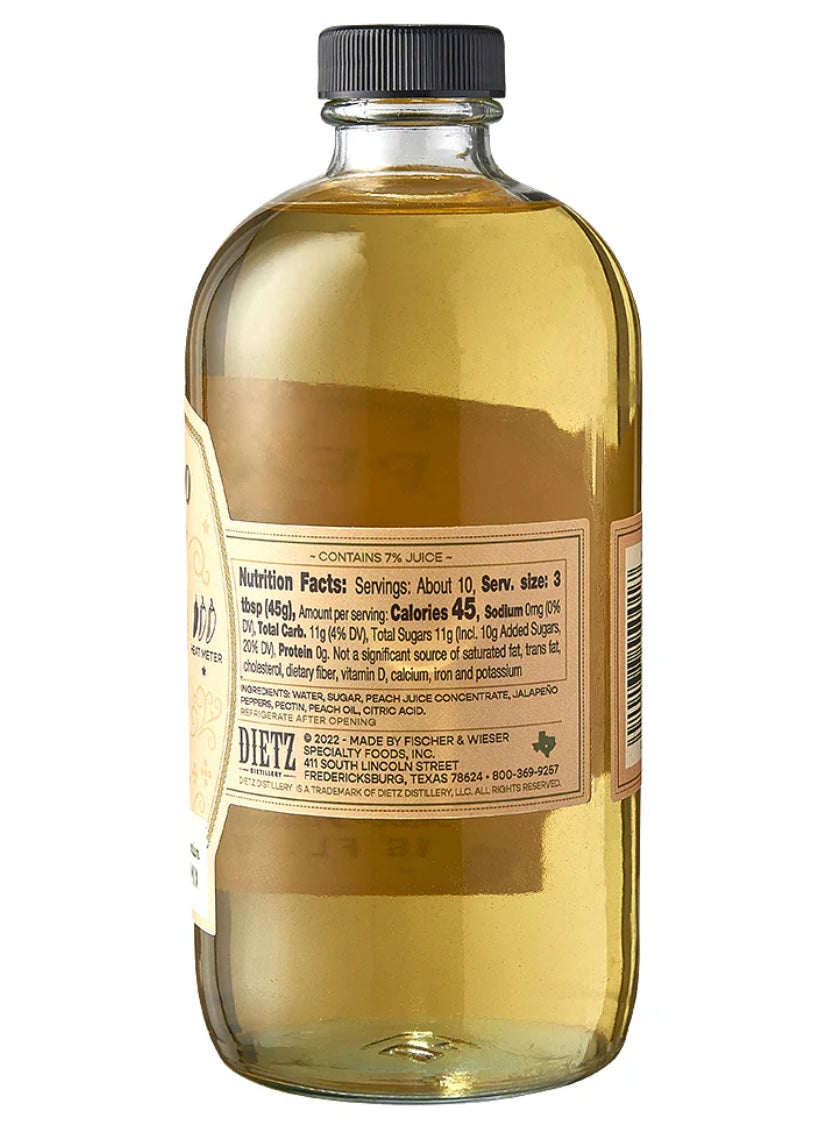 Pantry | Fischer & Weiser Peach Jalapeno Cocktail Mix