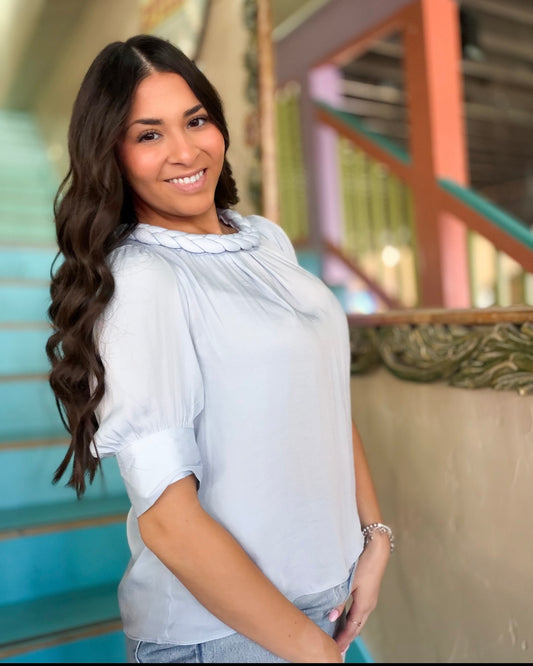 Halogen Braided Blouse