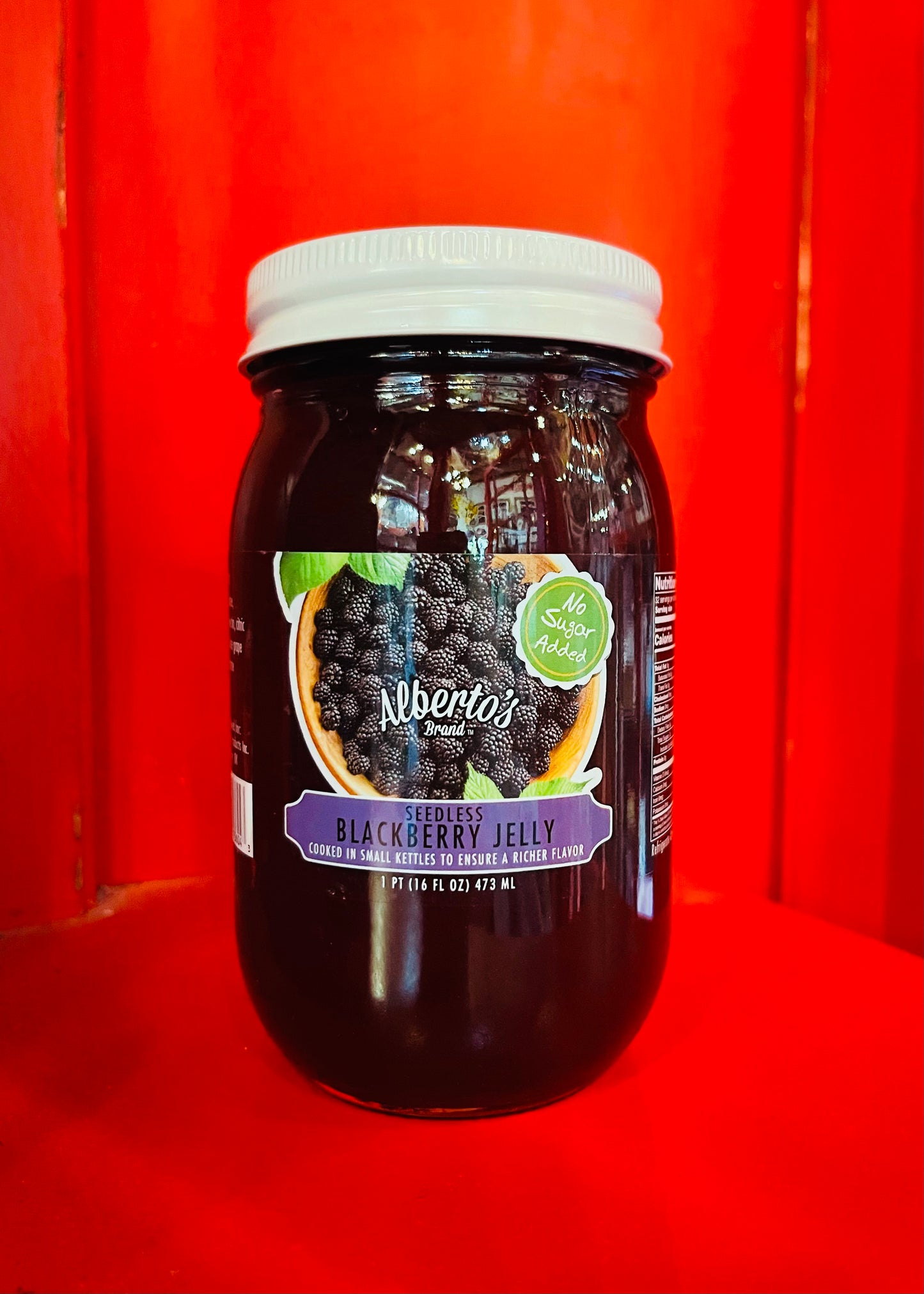 Pantry | Alberto's No Sugar Added Blackberry Jelly