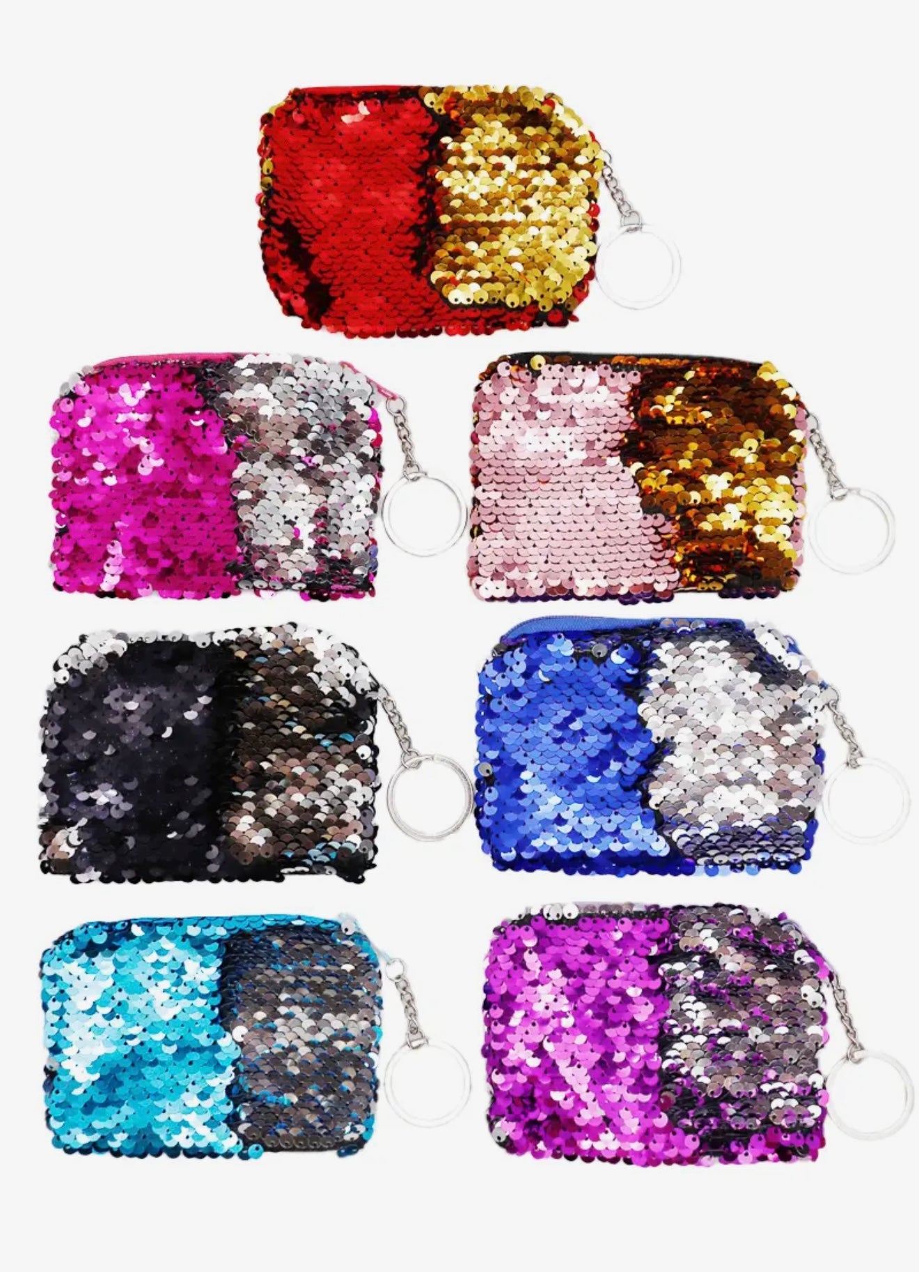 Coin Pouch - Sequin Embellished