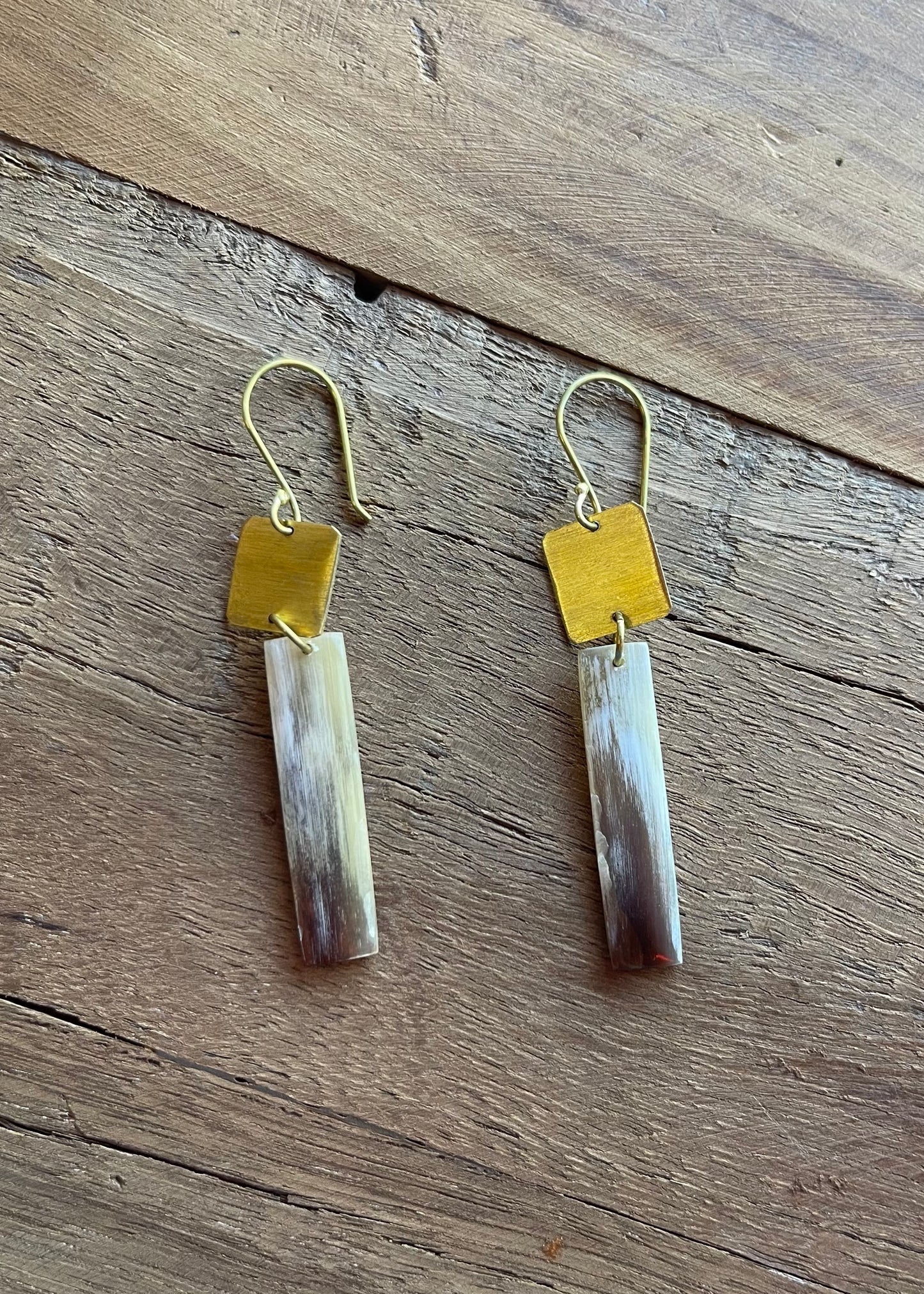 Jewelry | Earrings Tidore Linked Square and Rectangle