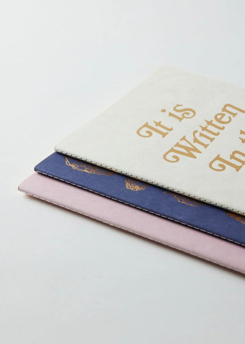 Designworks Flex Notebooks Saddle Stitch Spine Set of 3