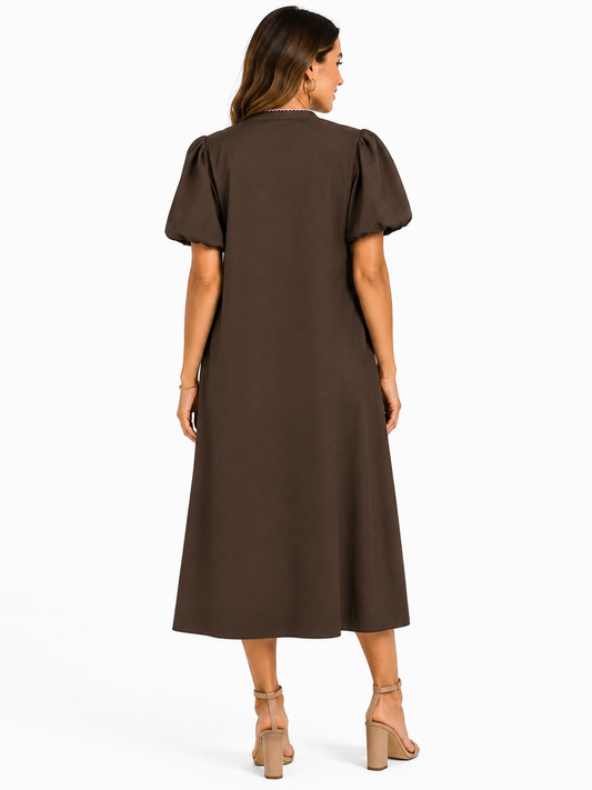 Dress - Jodifl Rosalie Embroidered Maxi