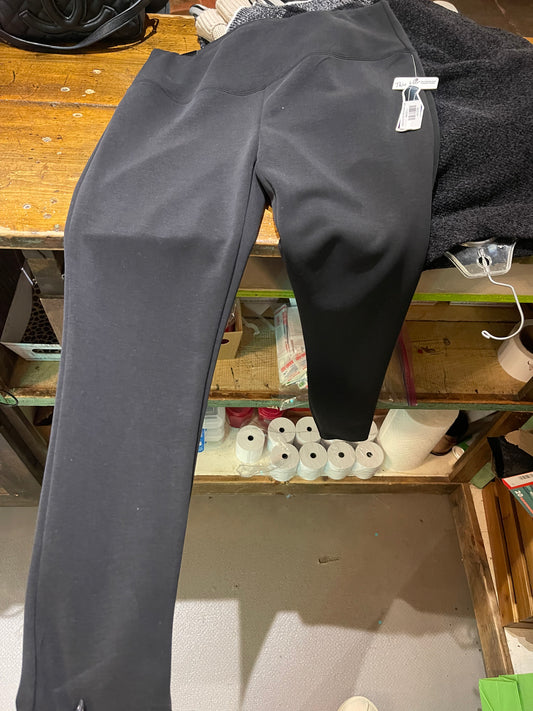 Bottoms | ThinHerLeggings Ankle Length Black Pull On