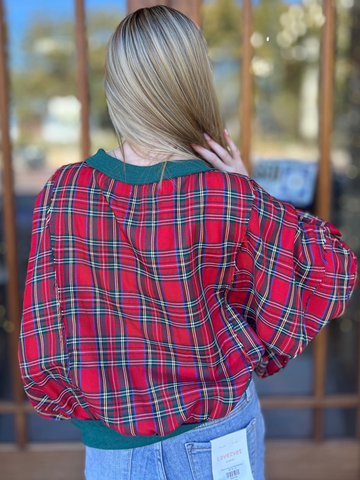 Christmas Plaid Pullover