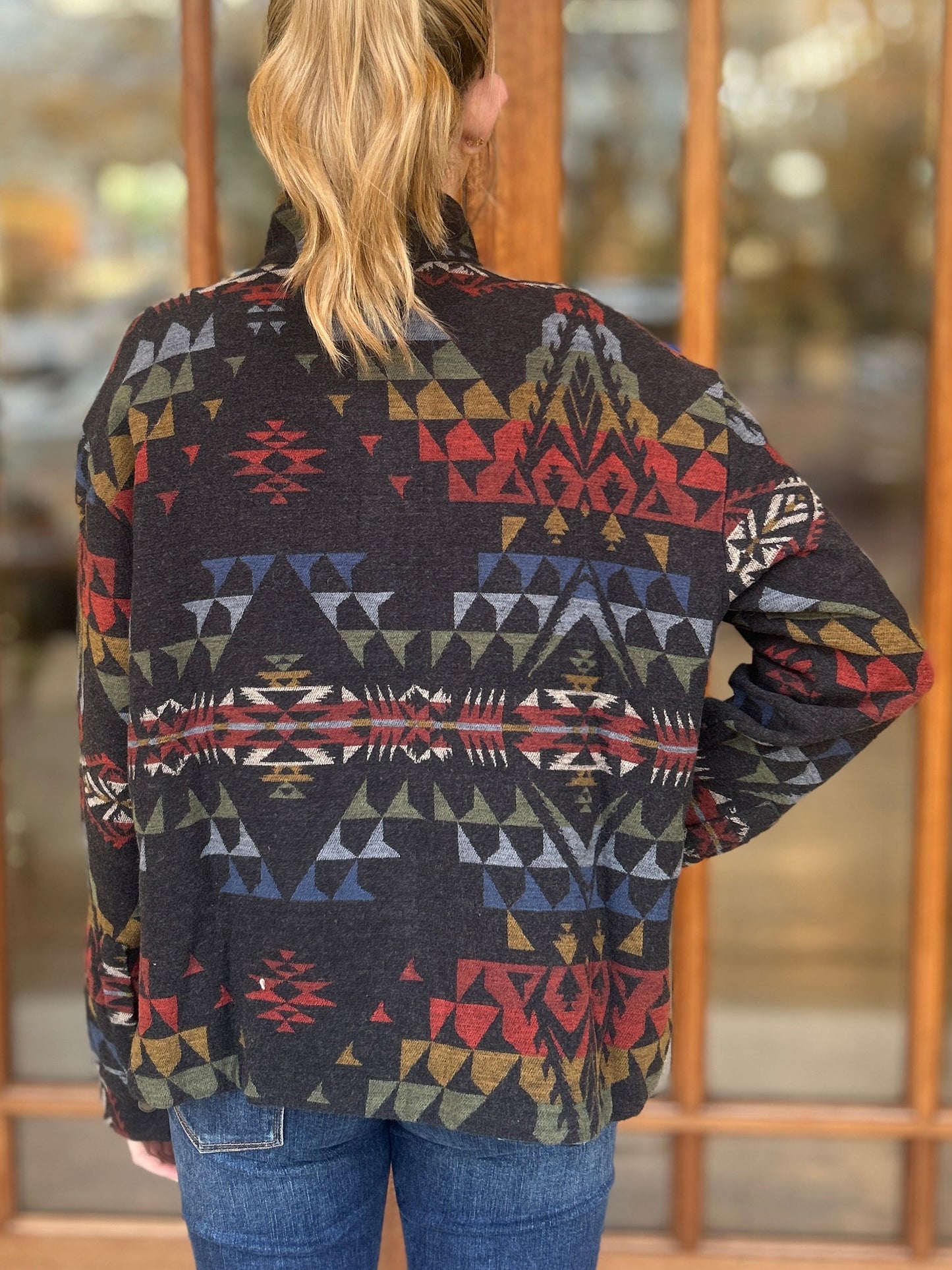 Pendleton Aztec Half Zip Pullover