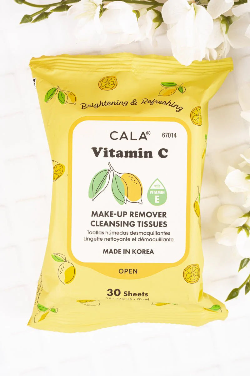Beauty | Makeup Remover Vitamin C Cleansing Tissues Disposable