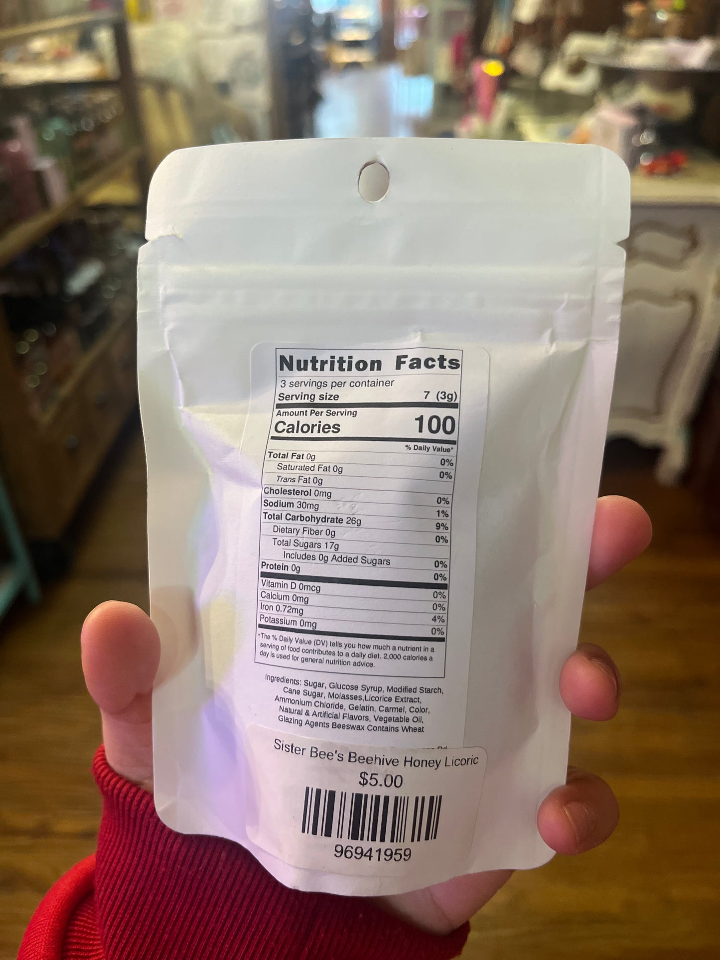 Snacks | Sister Bee's Beehive Honey Licorice