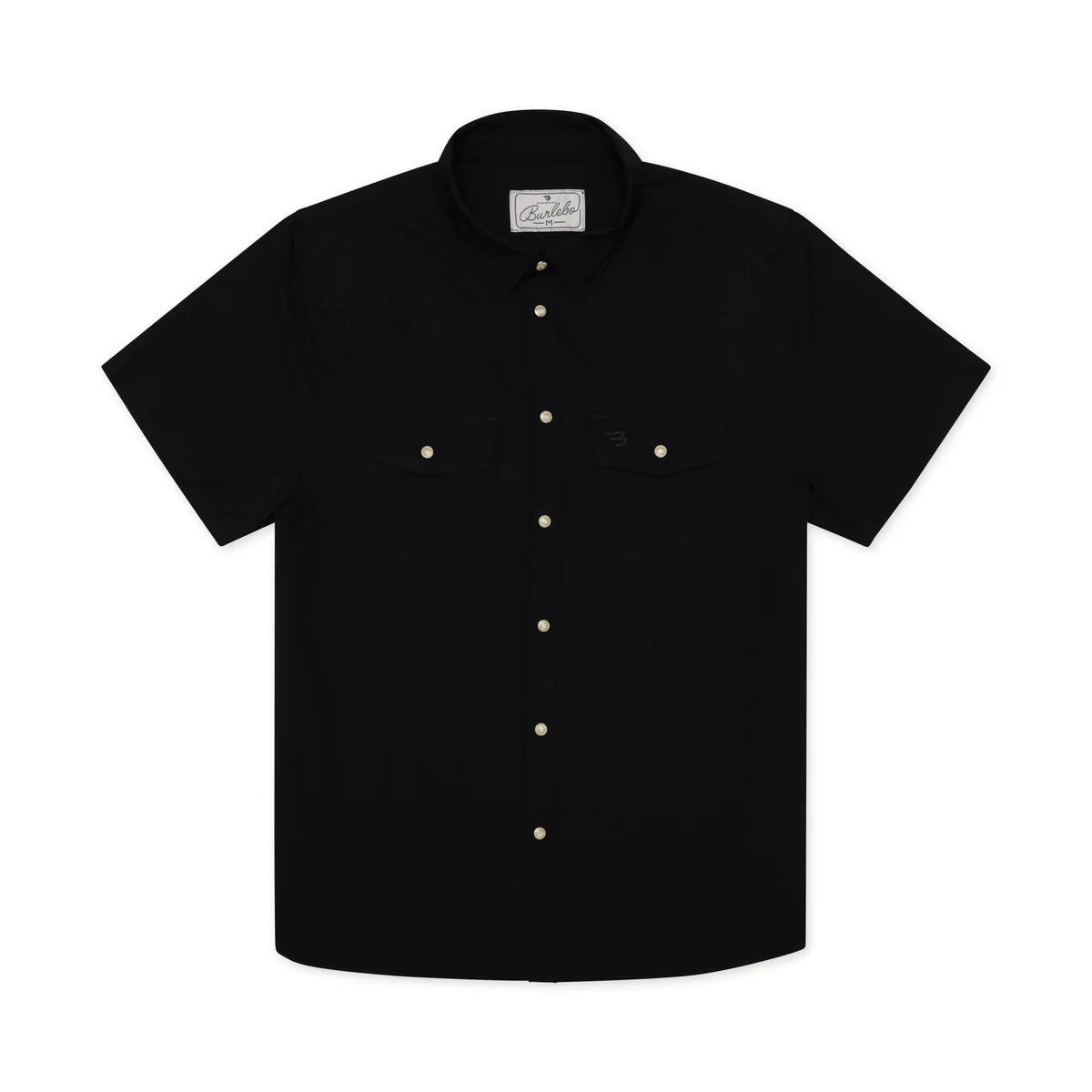 Burlebo Black Performance Western Shirt