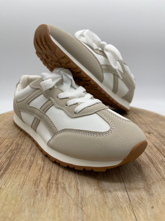 Shoes | Sneaker Retro Beige Color Block