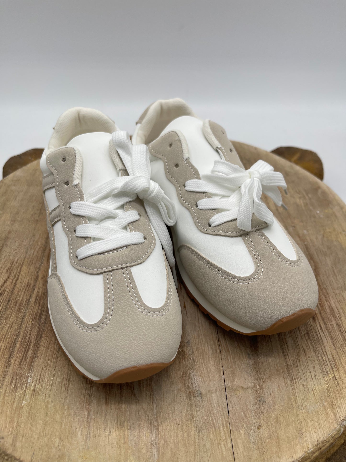 Shoes | Sneaker Retro Beige Color Block