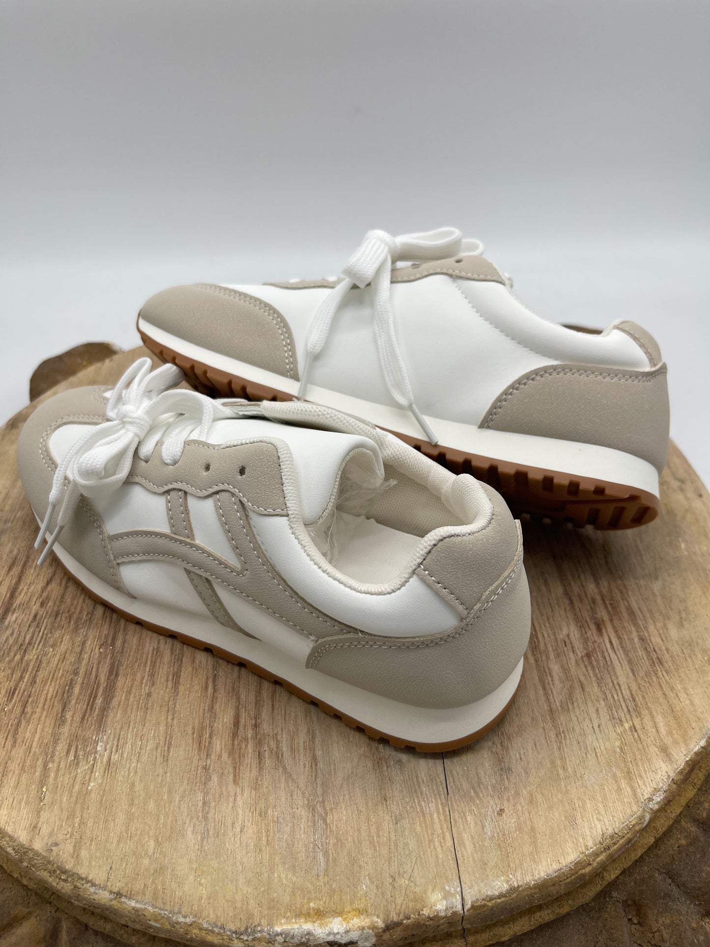 Shoes | Sneaker Retro Beige Color Block