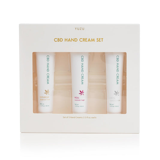 YUZU CBD Hand Cream Trio Set