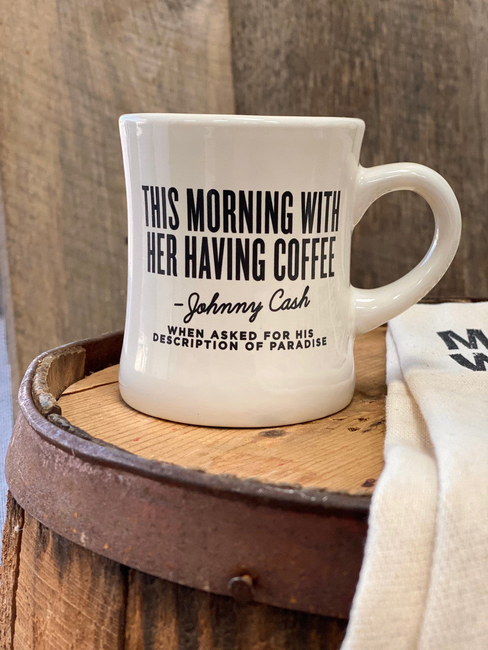 Mugs | This Morning with Her Having Coffee Mug