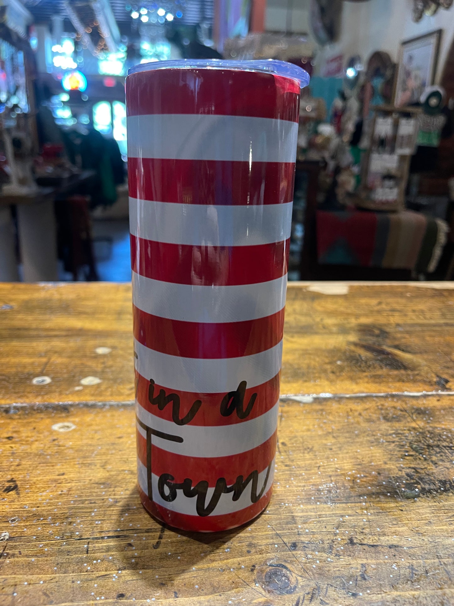 Tumbler | Stainless Steel - Try That In A Small Town 20oz